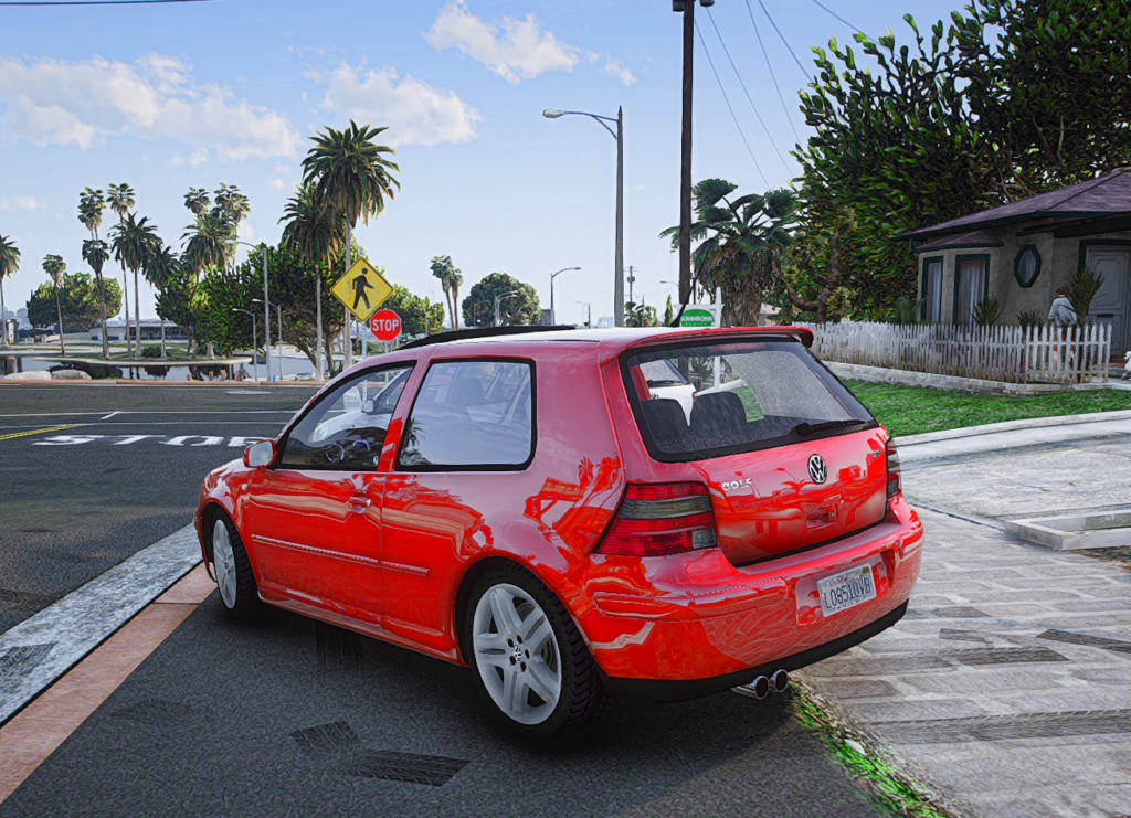 Golf GTI MK4 2 portas GTA 5 Fivem