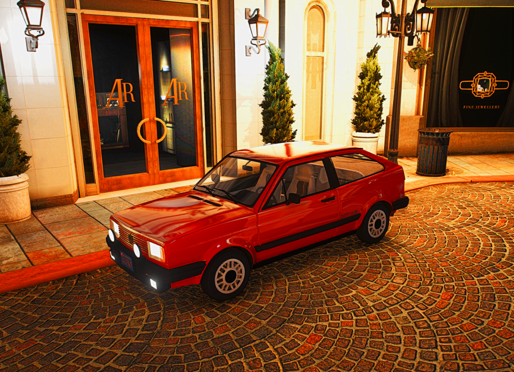 Gol GT 1984 gta 5 fivem