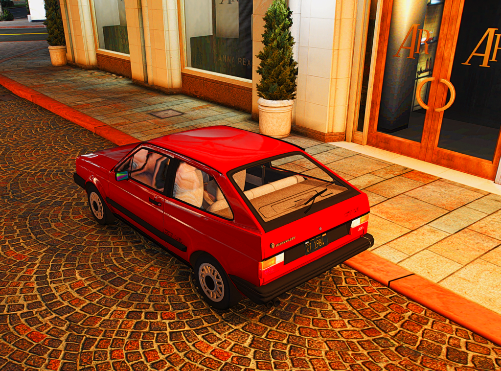 Gol GT 1984 gta 5 fivem