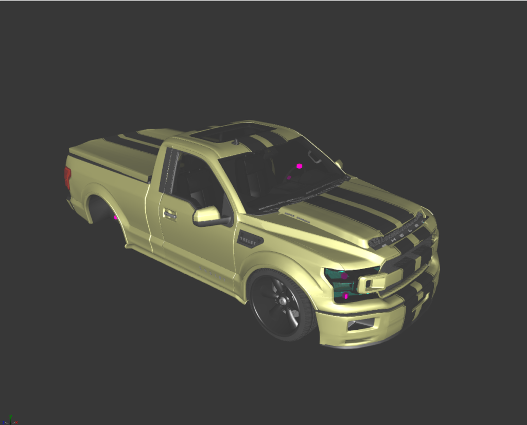 F150 Shelby 3d model