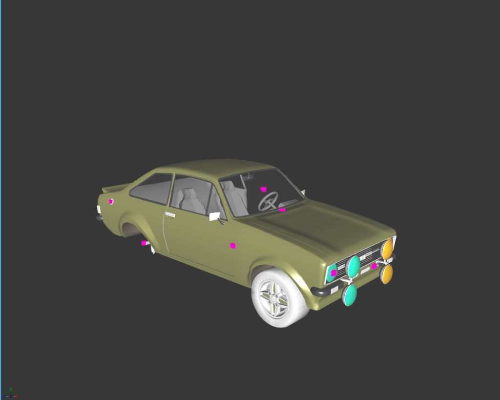 Ford Escort MK.2 3d